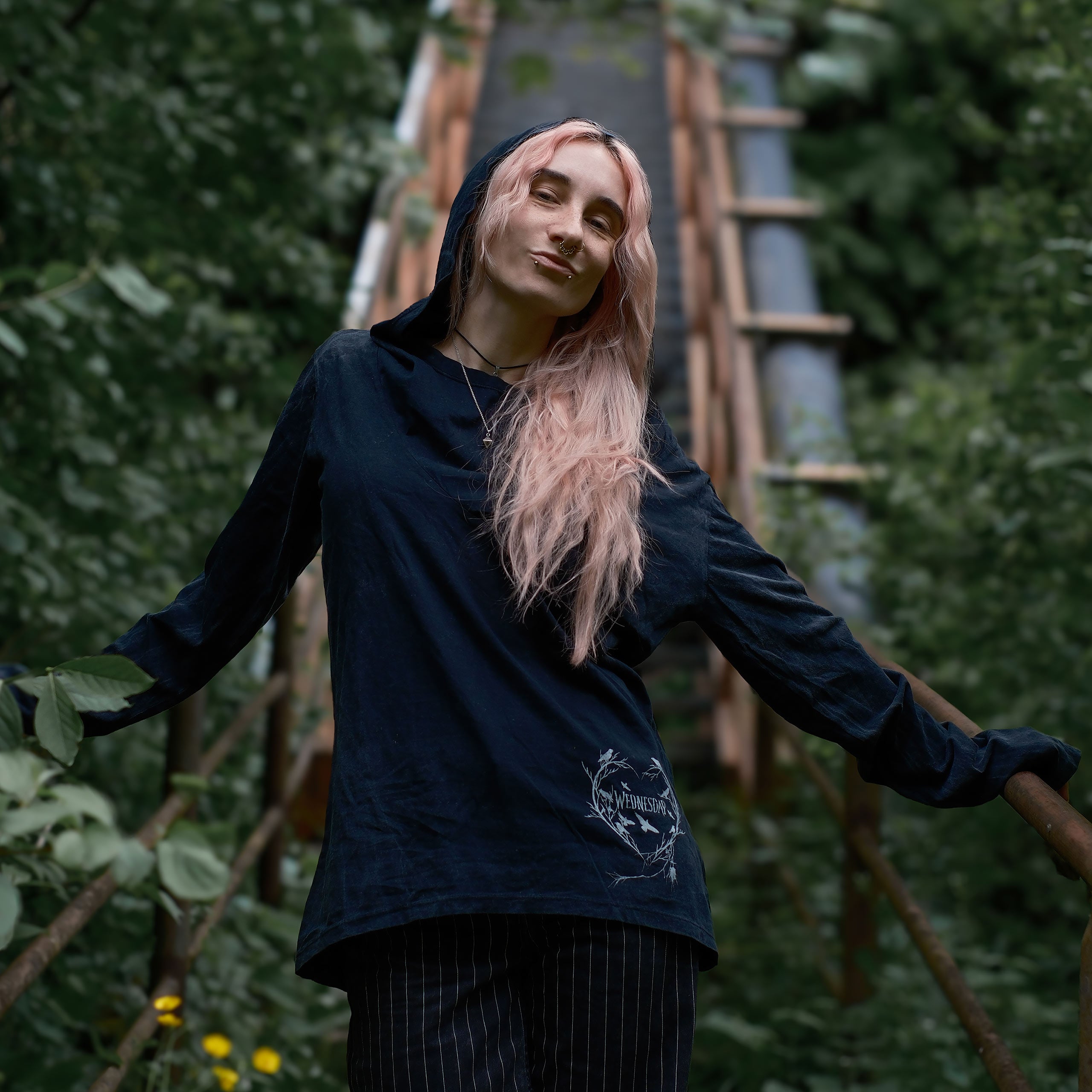 Productafbeelding Wednesday - Dans Trui met capuchon