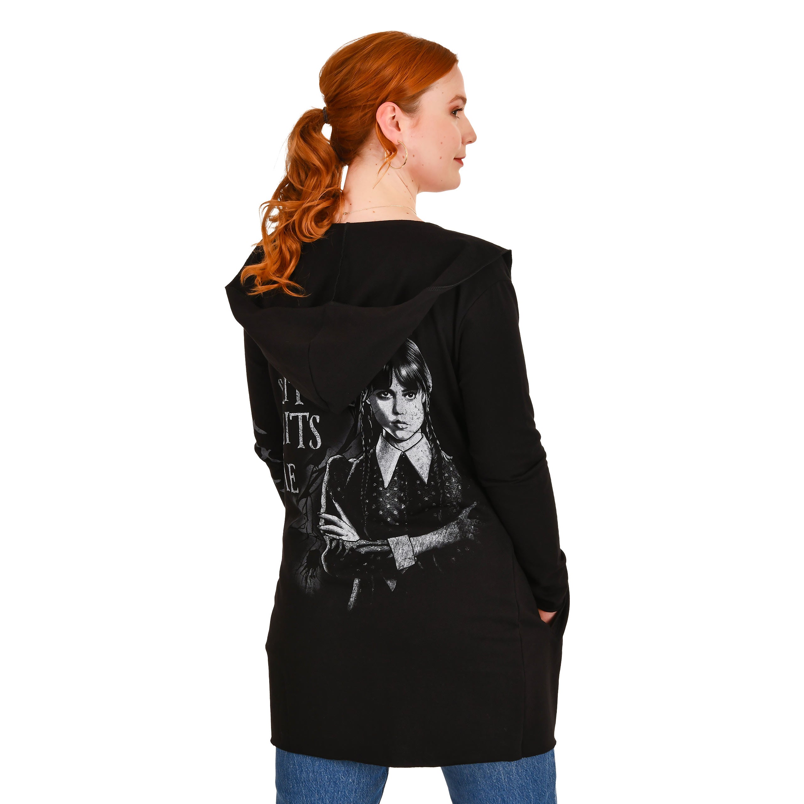 Productafbeelding Wednesday - Eenzaamheid Past Me Hooded Vest