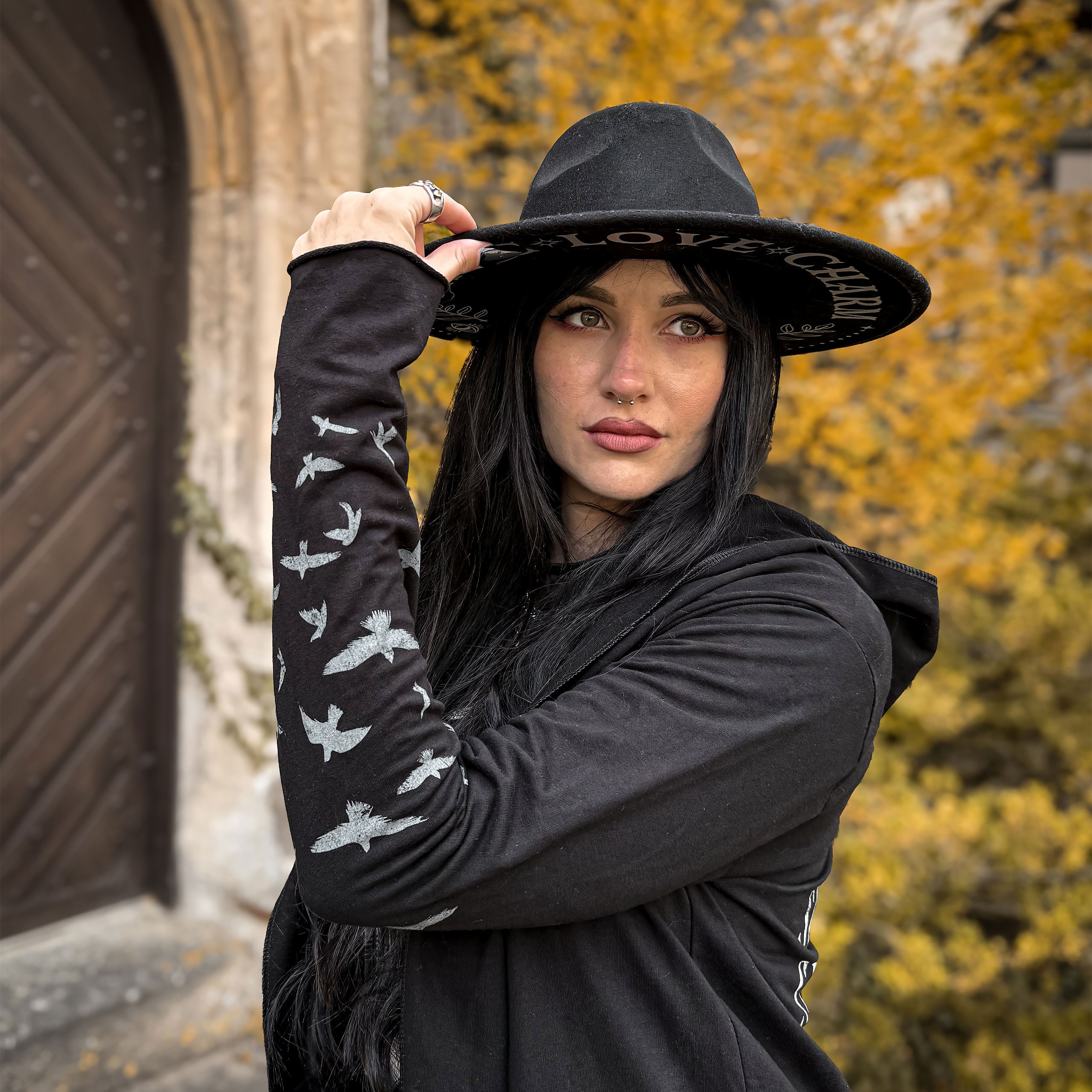 Productafbeelding Wednesday - Eenzaamheid Past Me Hooded Vest