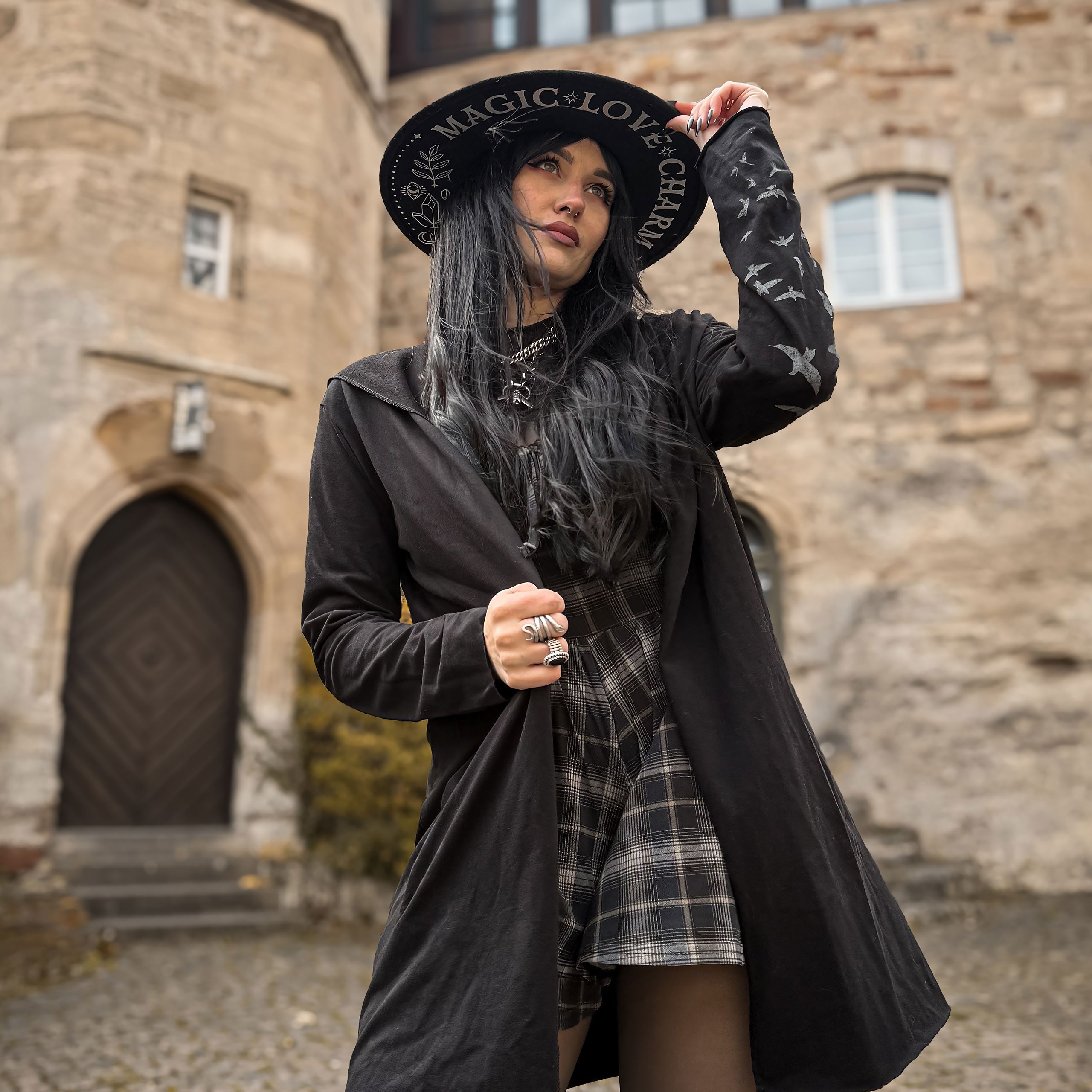 Productafbeelding Wednesday - Eenzaamheid Past Me Hooded Vest