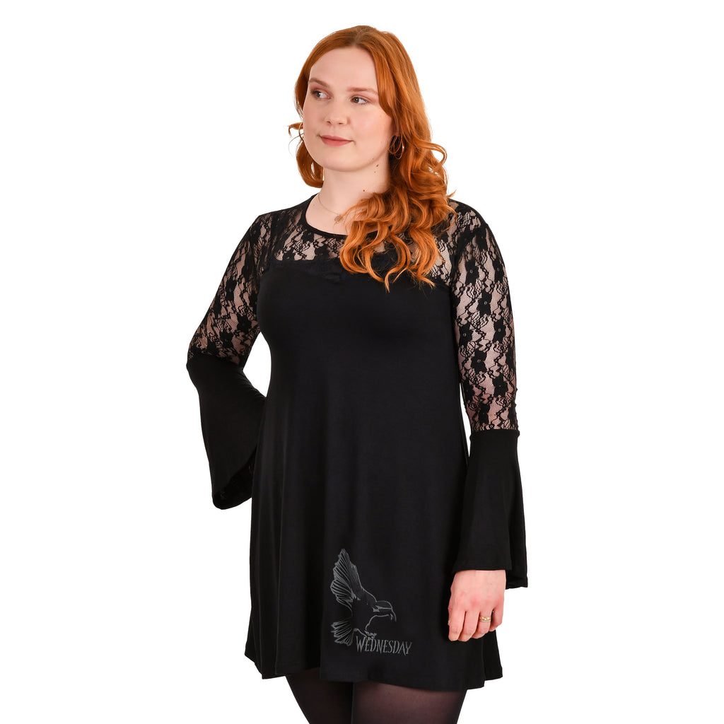 Productafbeelding Wednesday - Darkness Mini Jurk
