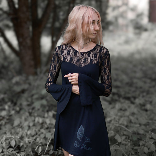 Productafbeelding Wednesday - Darkness Mini Jurk