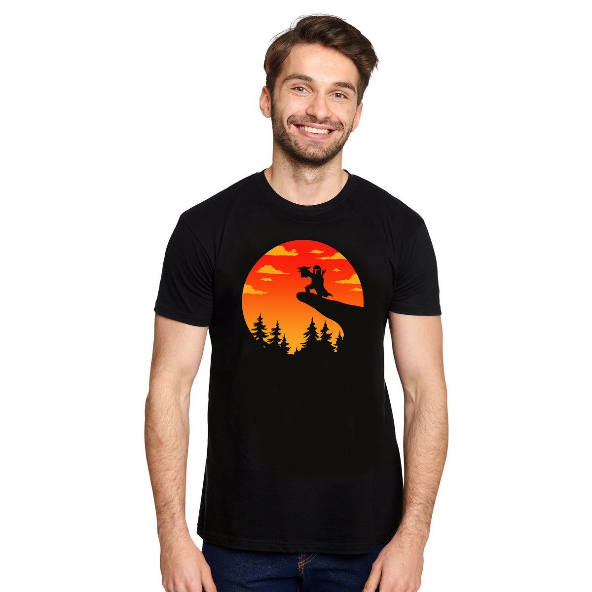 Productafbeelding Circle of Life T-Shirt voor Mandalorian Fans zwart