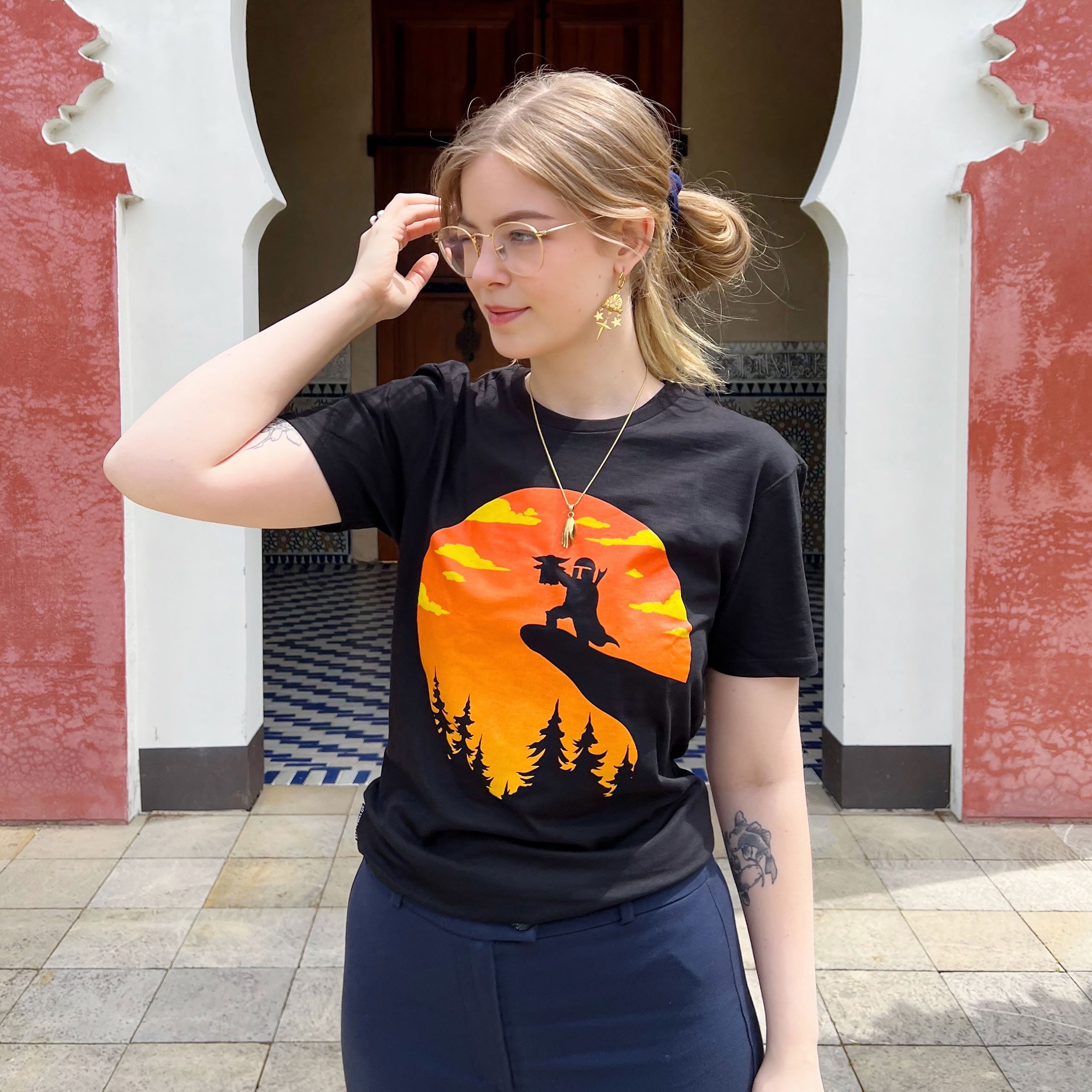 Productafbeelding Circle of Life T-Shirt voor Mandalorian Fans zwart
