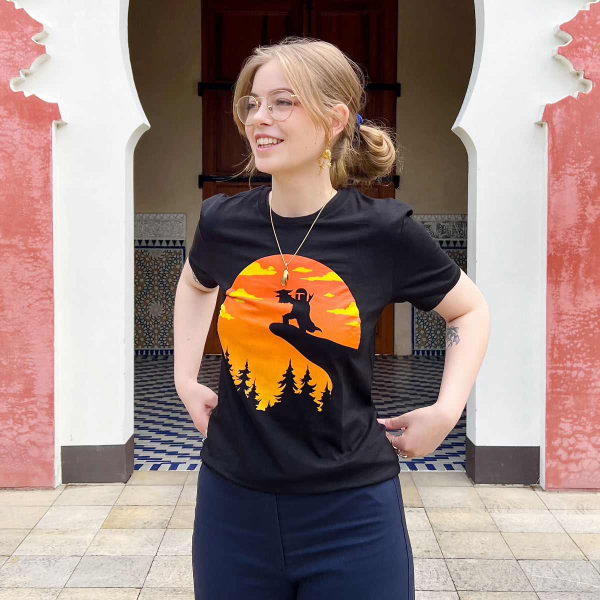 Productafbeelding Circle of Life T-Shirt voor Mandalorian Fans zwart