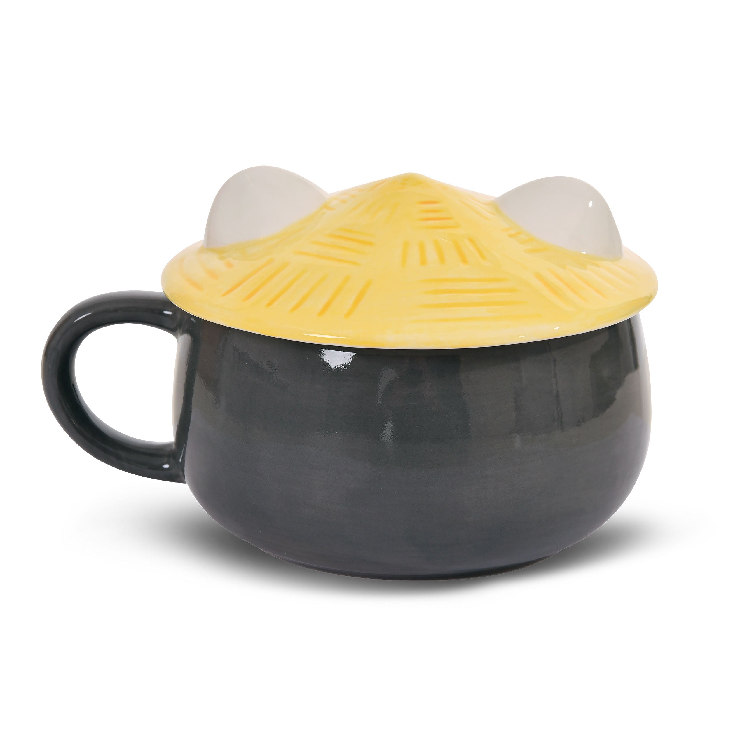 Productafbeelding Wasbeer Kawaii Beker met Deksel voor Anime Fans