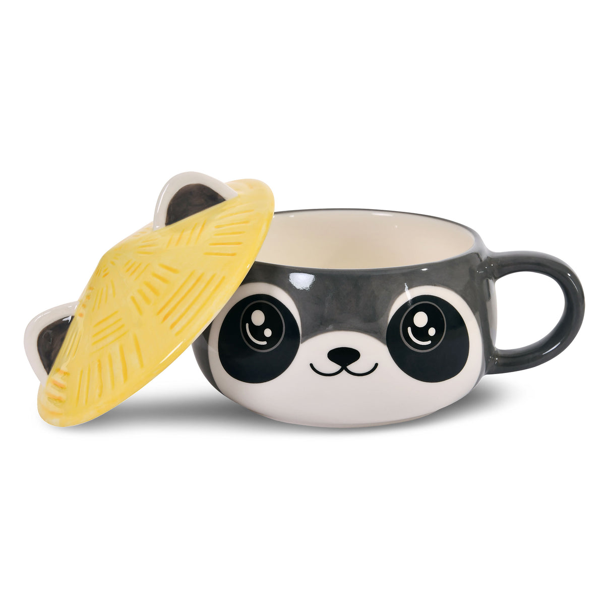 Productafbeelding Wasbeer Kawaii Beker met Deksel voor Anime Fans