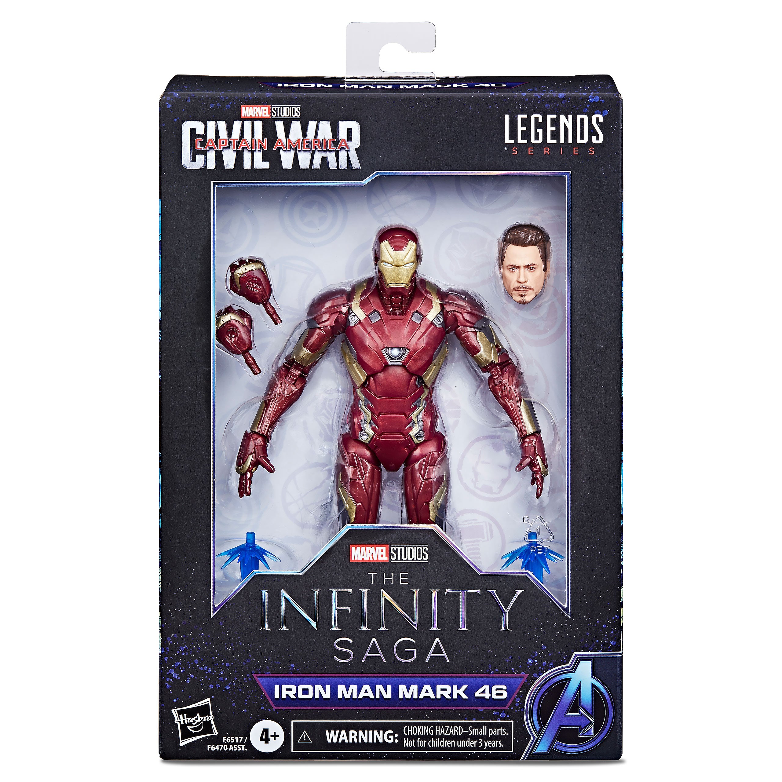 Productafbeelding The Infinity Saga - Iron Man Mark 46 Marvel Legends Series Actiefiguur