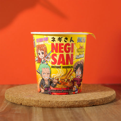 Productafbeelding One Piece Ramen - Luffy, Zoro en Nami Kip Thai Instant Noedels