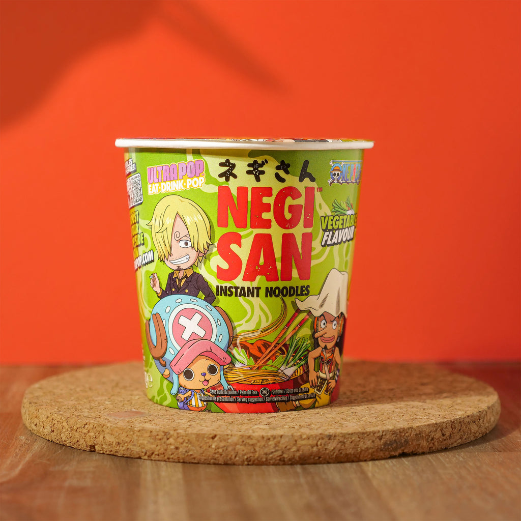 Productafbeelding One Piece Ramen - Sanji, Usopp en Chopper Groente Instant Noedels