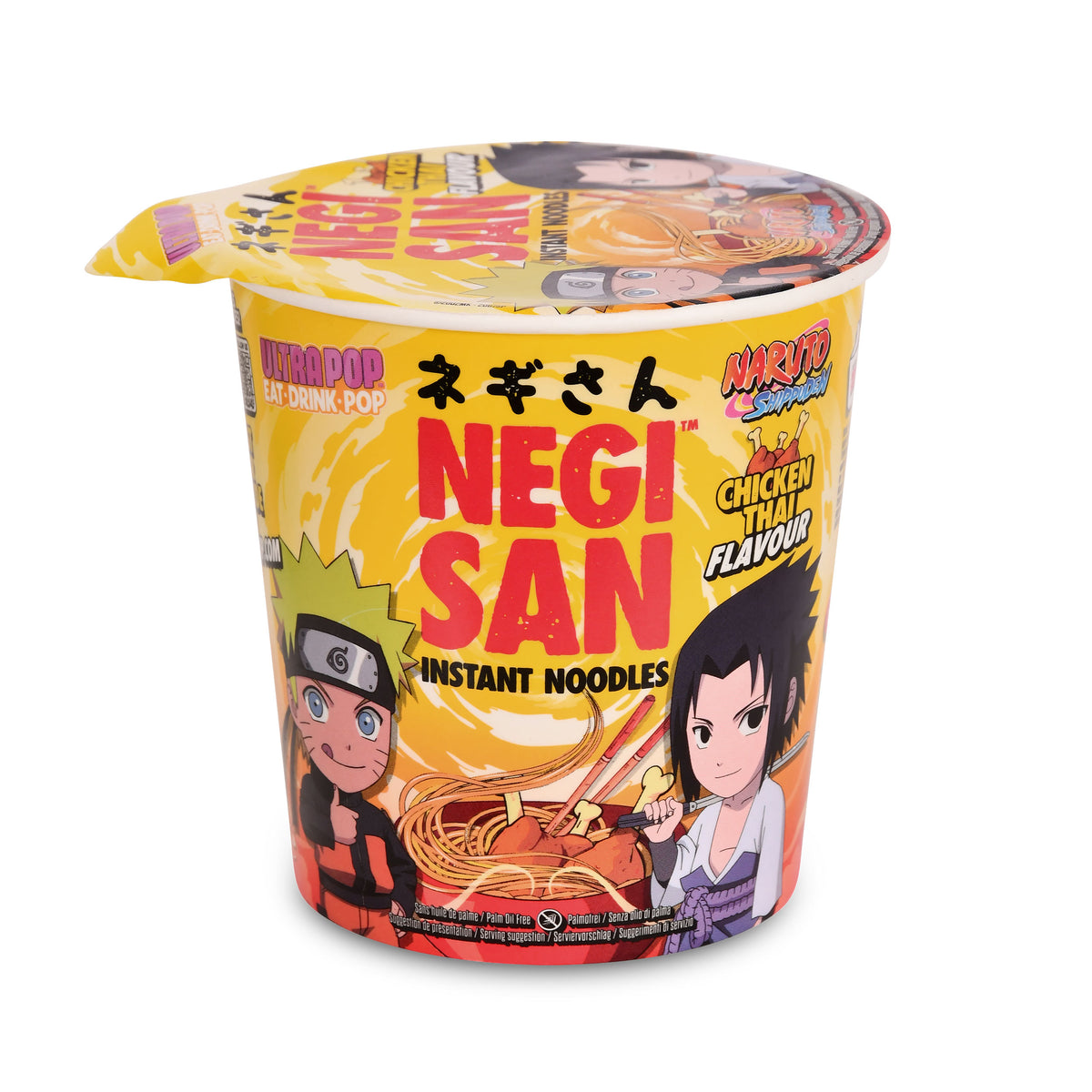 Productafbeelding Naruto Shippuden Ramen - Naruto en Sasuke Kip Thai Instant Noedels