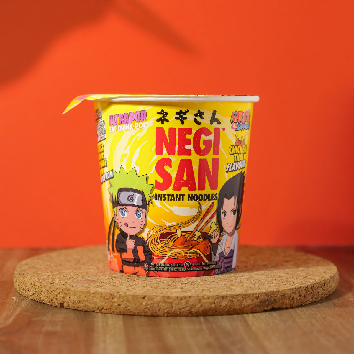 Productafbeelding Naruto Shippuden Ramen - Naruto en Sasuke Kip Thai Instant Noedels