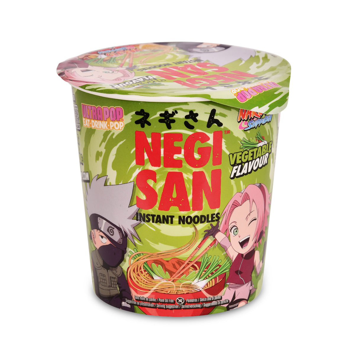 Productafbeelding Naruto Shippuden Ramen - Sakura en Kakashi Groente Instant Noedels