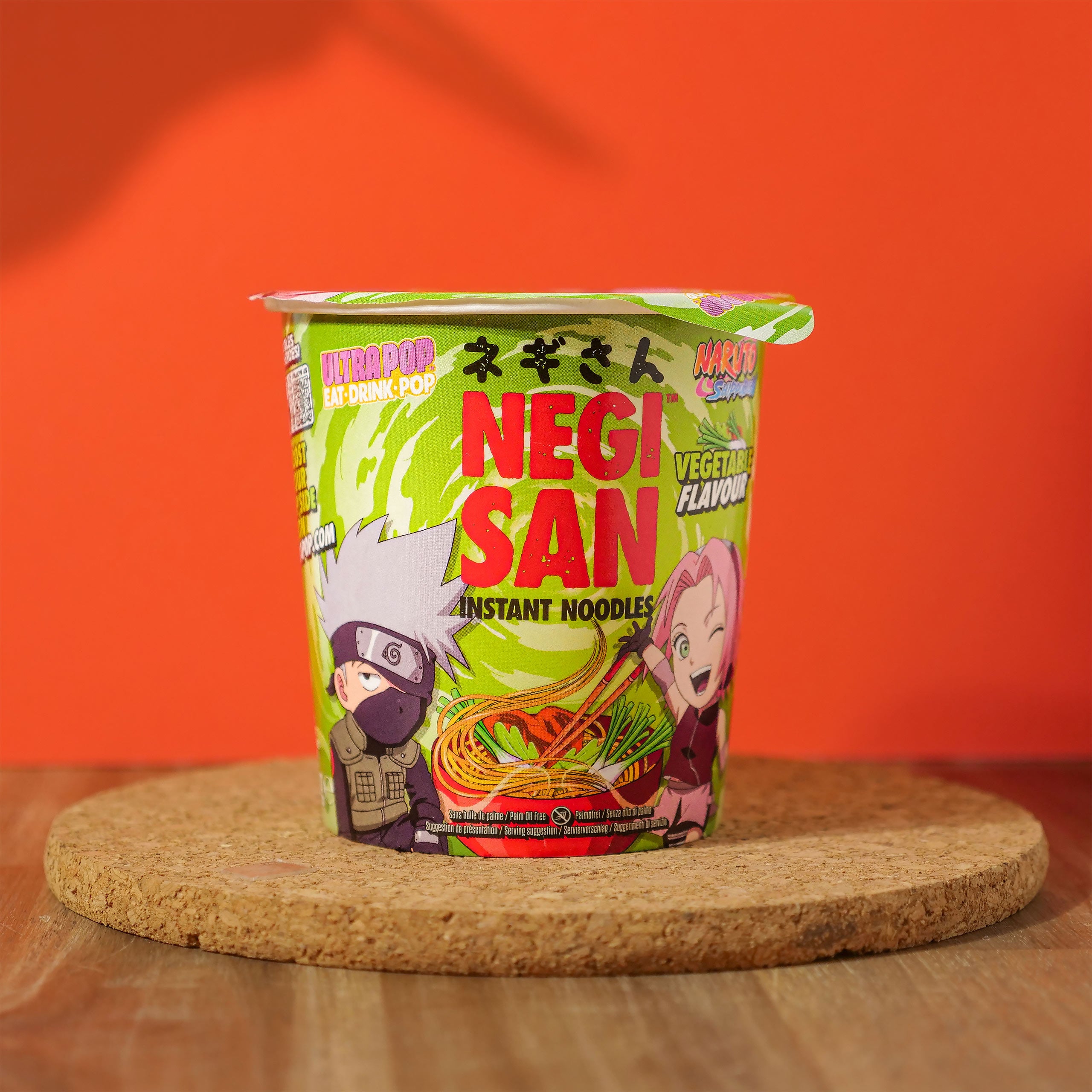 Productafbeelding Naruto Shippuden Ramen - Sakura en Kakashi Groente Instant Noedels