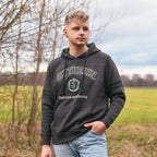 Productafbeelding Harry Potter - Slytherin Wapen Premium Hoodie grijs