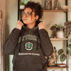 Productafbeelding Harry Potter - Slytherin Wapen Premium Hoodie grijs
