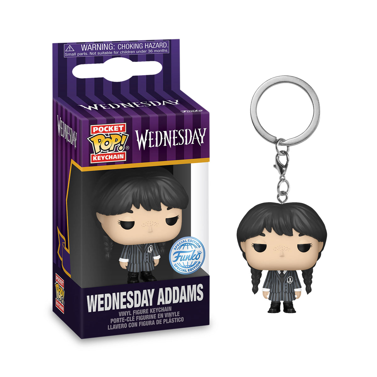 Productafbeelding Wednesday - Funko Pop Sleutelhanger