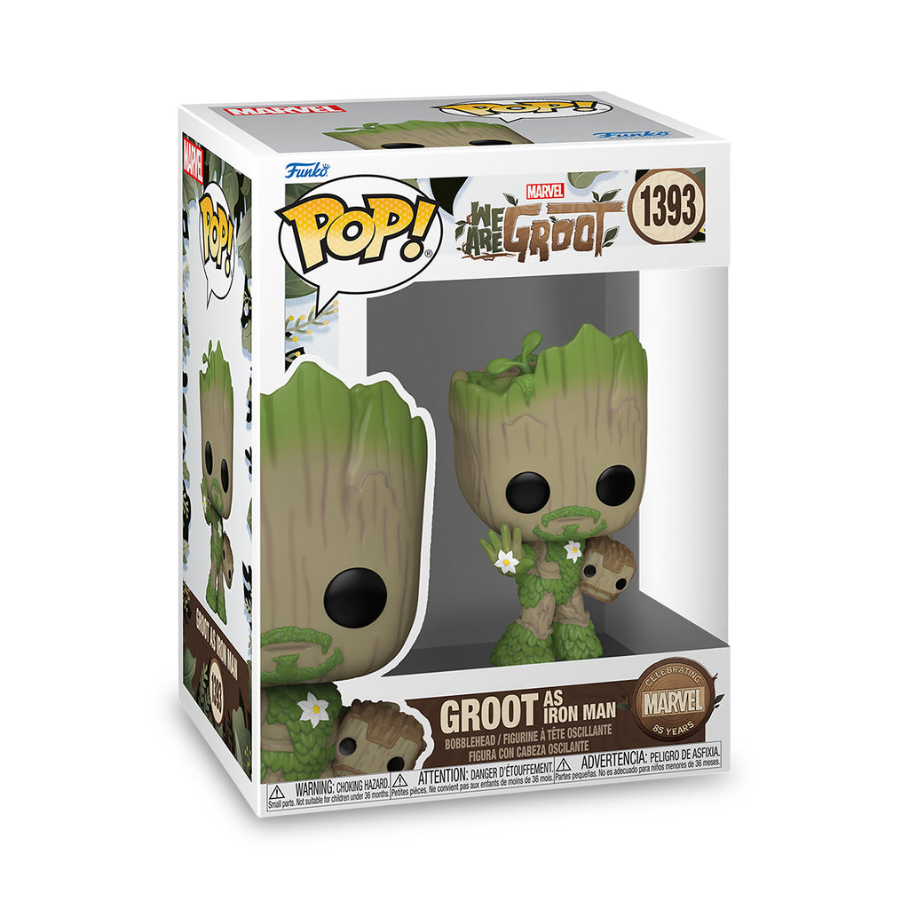 Productafbeelding Marvel - We zijn Groot Iron Man Funko Pop Bobblehead Figuur