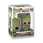Productafbeelding Marvel - We zijn Groot Iron Man Funko Pop Bobblehead Figuur