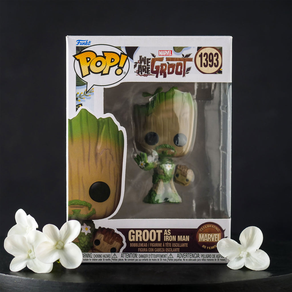 Productafbeelding Marvel - We zijn Groot Iron Man Funko Pop Bobblehead Figuur