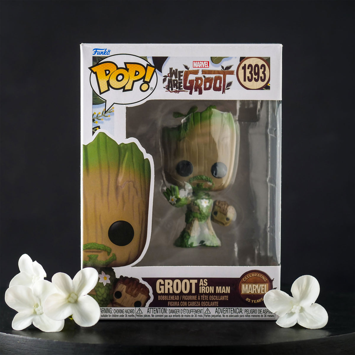 Productafbeelding Marvel - We zijn Groot Iron Man Funko Pop Bobblehead Figuur