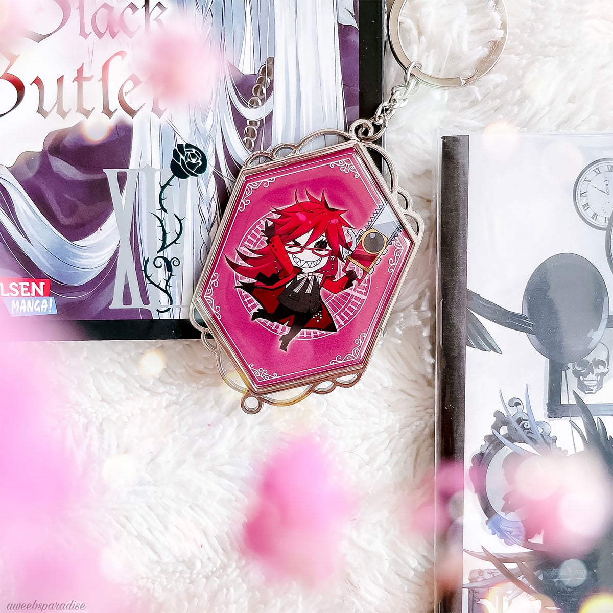 Productafbeelding Black Butler - Grell Sleutelhanger