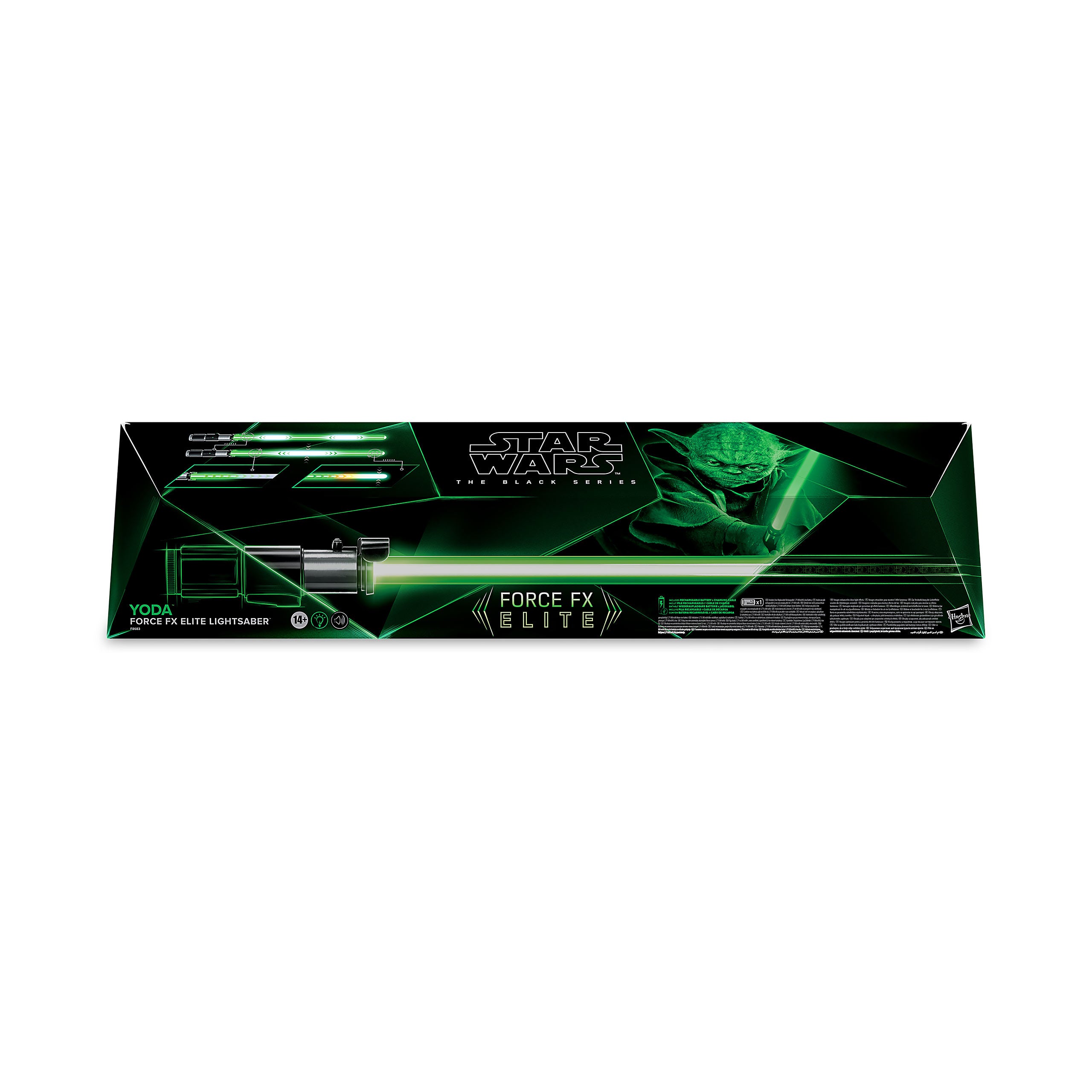 Productafbeelding Star Wars - Yoda Force FX Elite Black Series Lichtzwaard