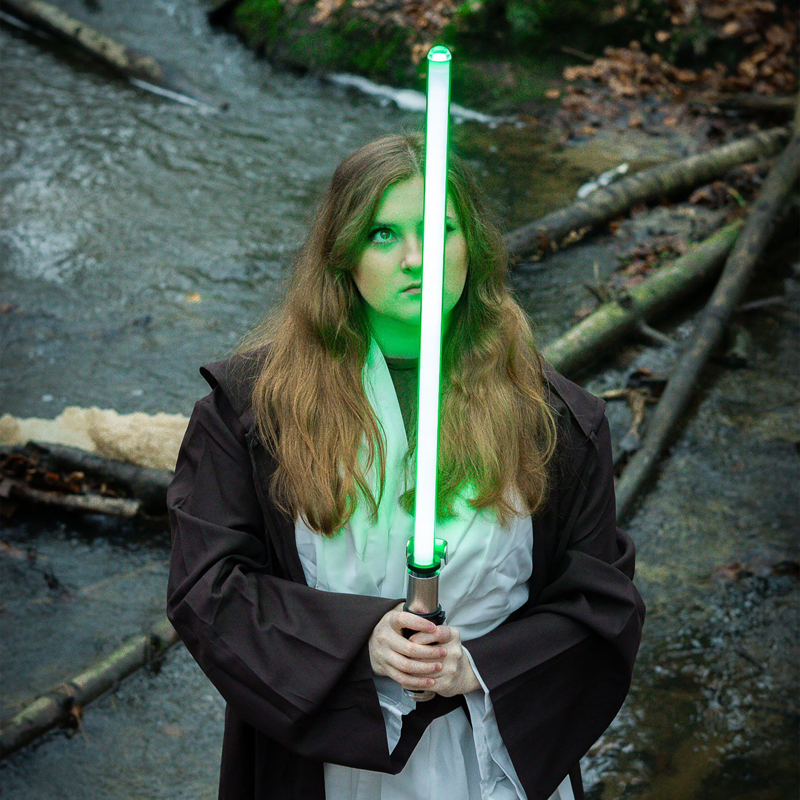Productafbeelding Star Wars - Yoda Force FX Elite Black Series Lichtzwaard