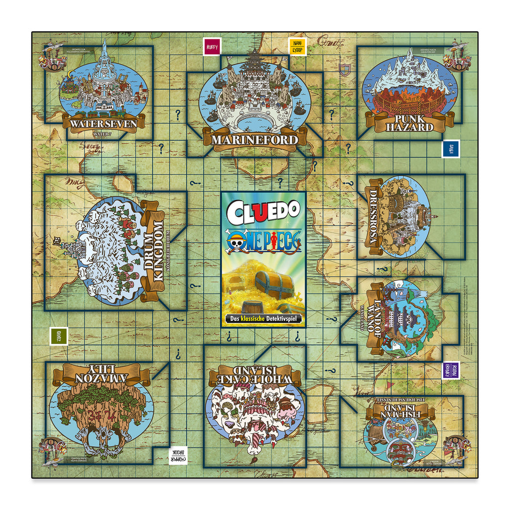Productafbeelding One Piece Cluedo