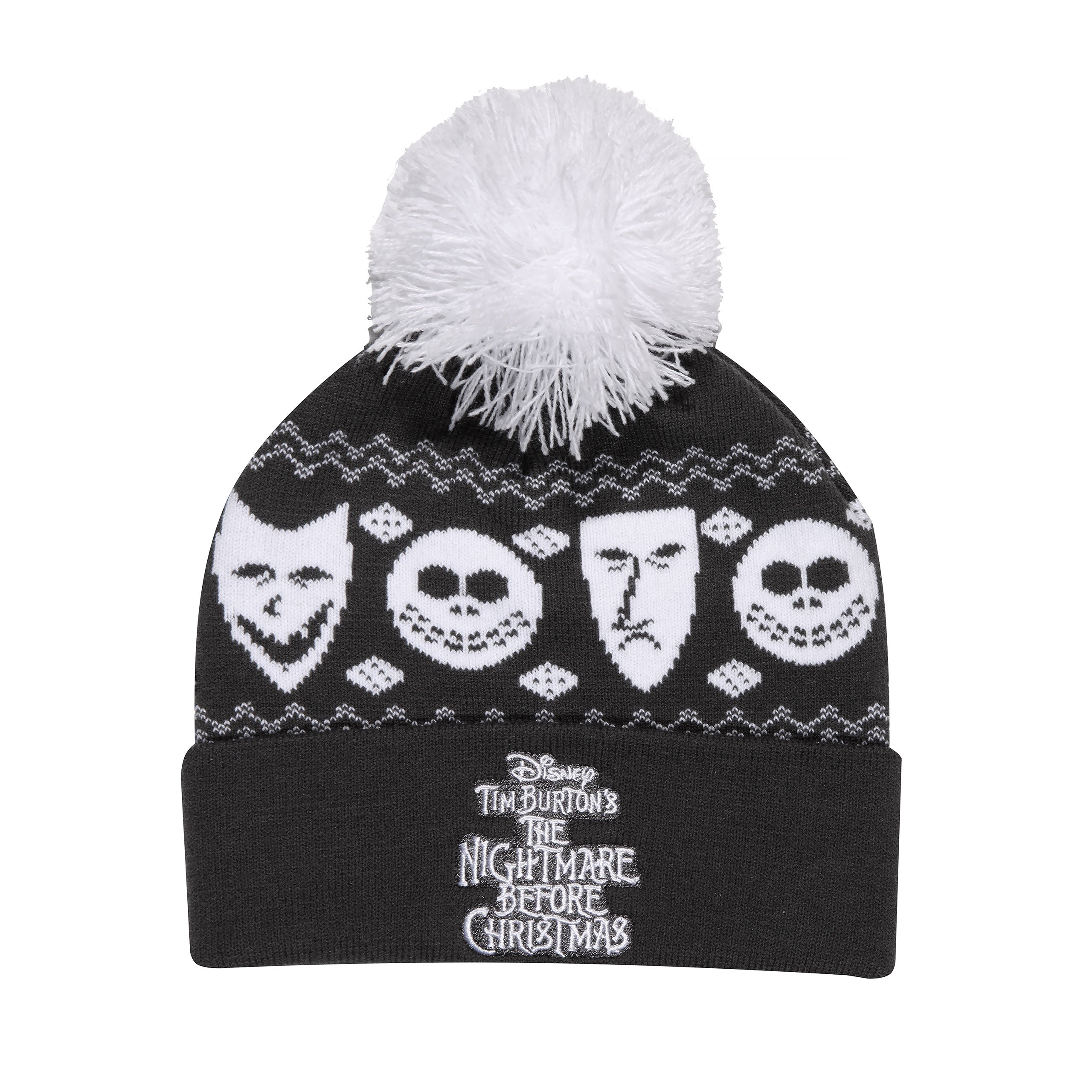 Productafbeelding Nightmare Before Christmas - Jack Skellington Muts met Pompon