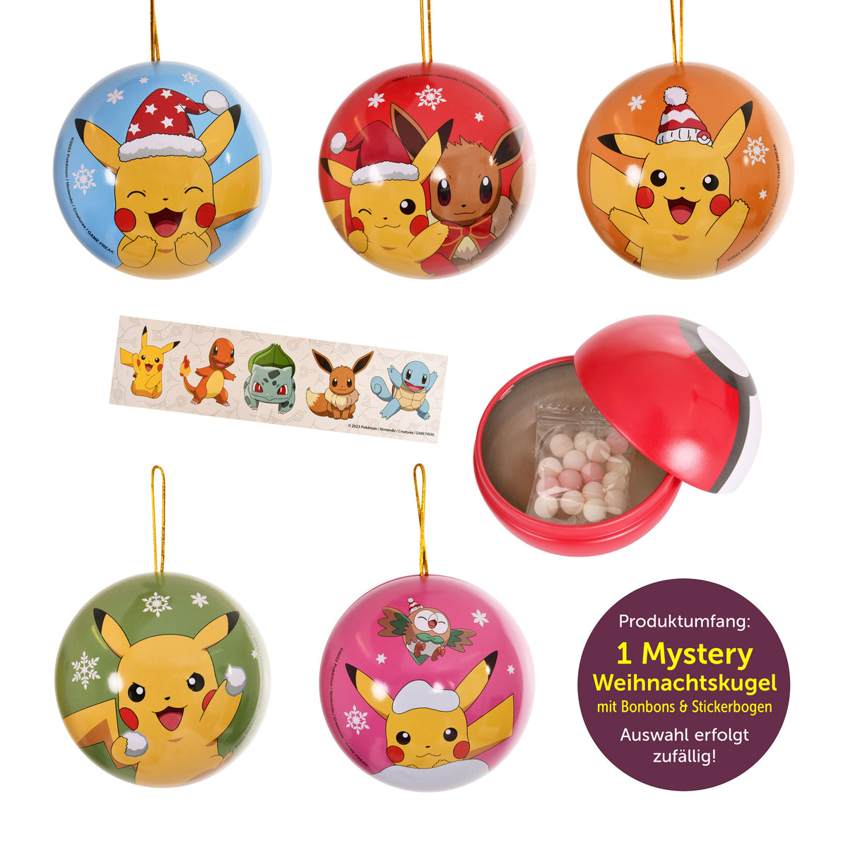 Productafbeelding Pokemon - Mysterie Kerstbal