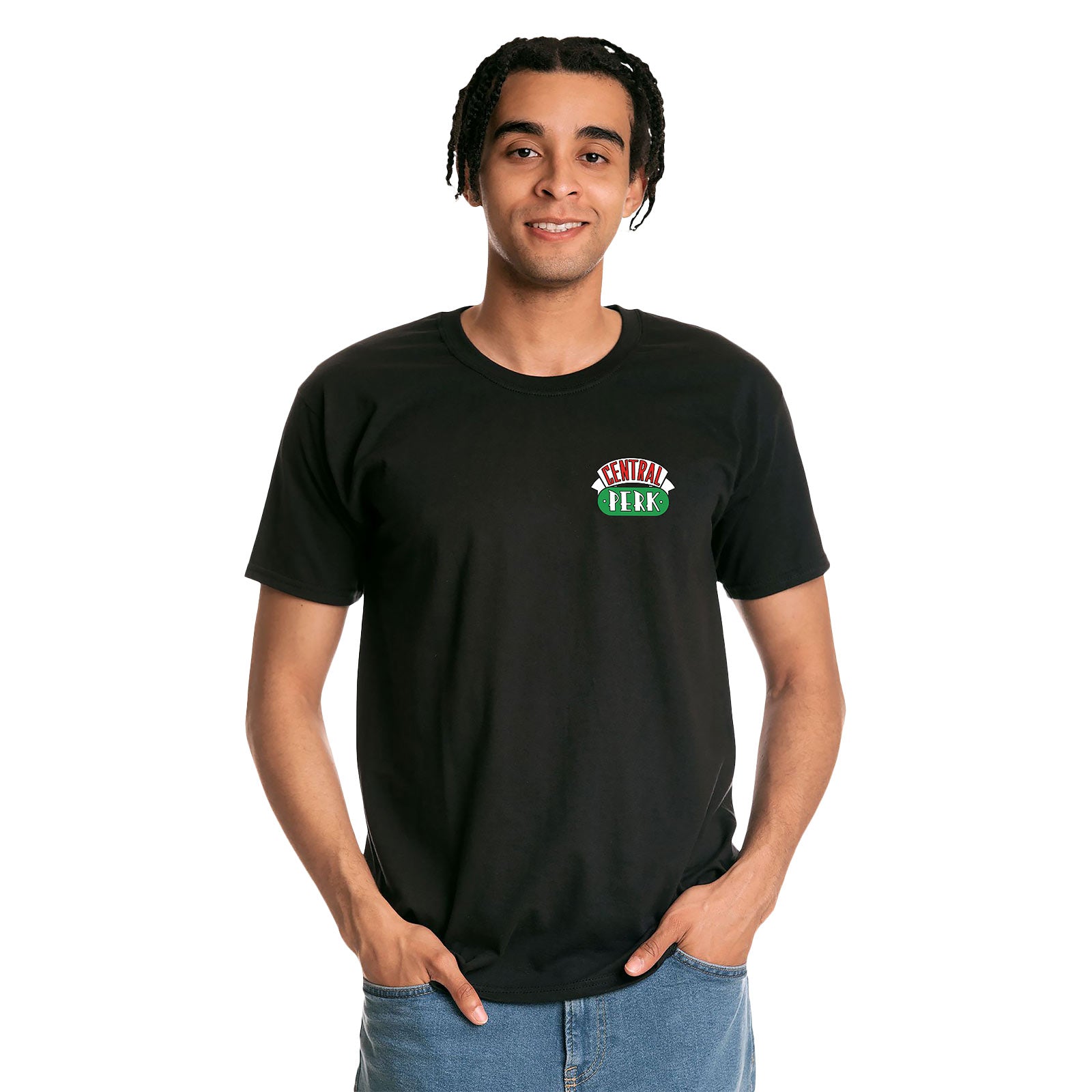 Productafbeelding Friends - Central Perk Logo T-shirt zwart
