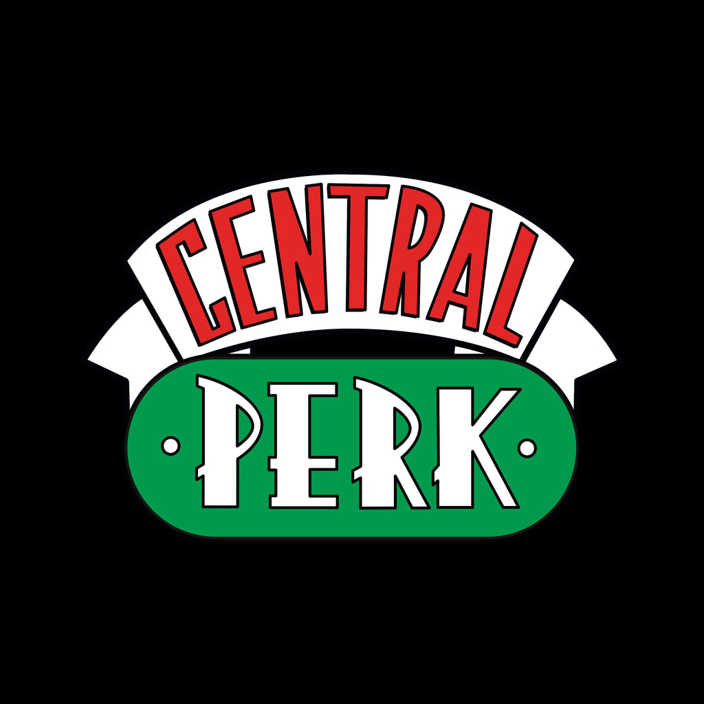 Productafbeelding Friends - Central Perk Logo T-shirt zwart