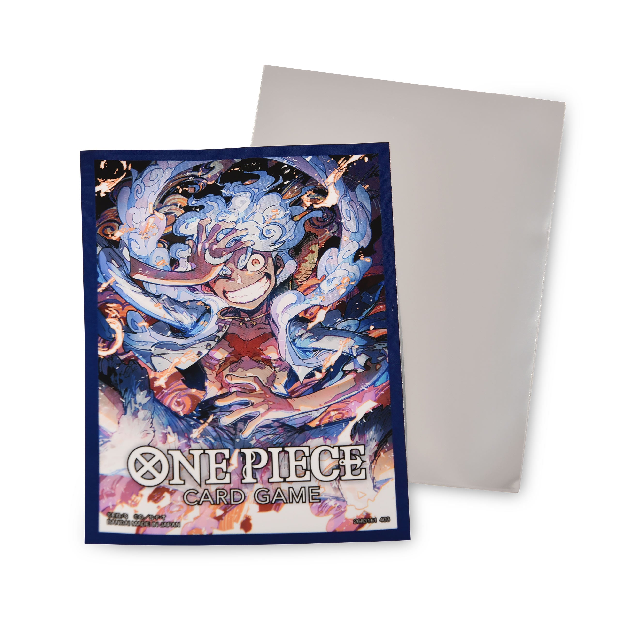 Productafbeelding One Piece Card Game - Luffy Gear Officiële Mouwen 4 Kaarthoezen