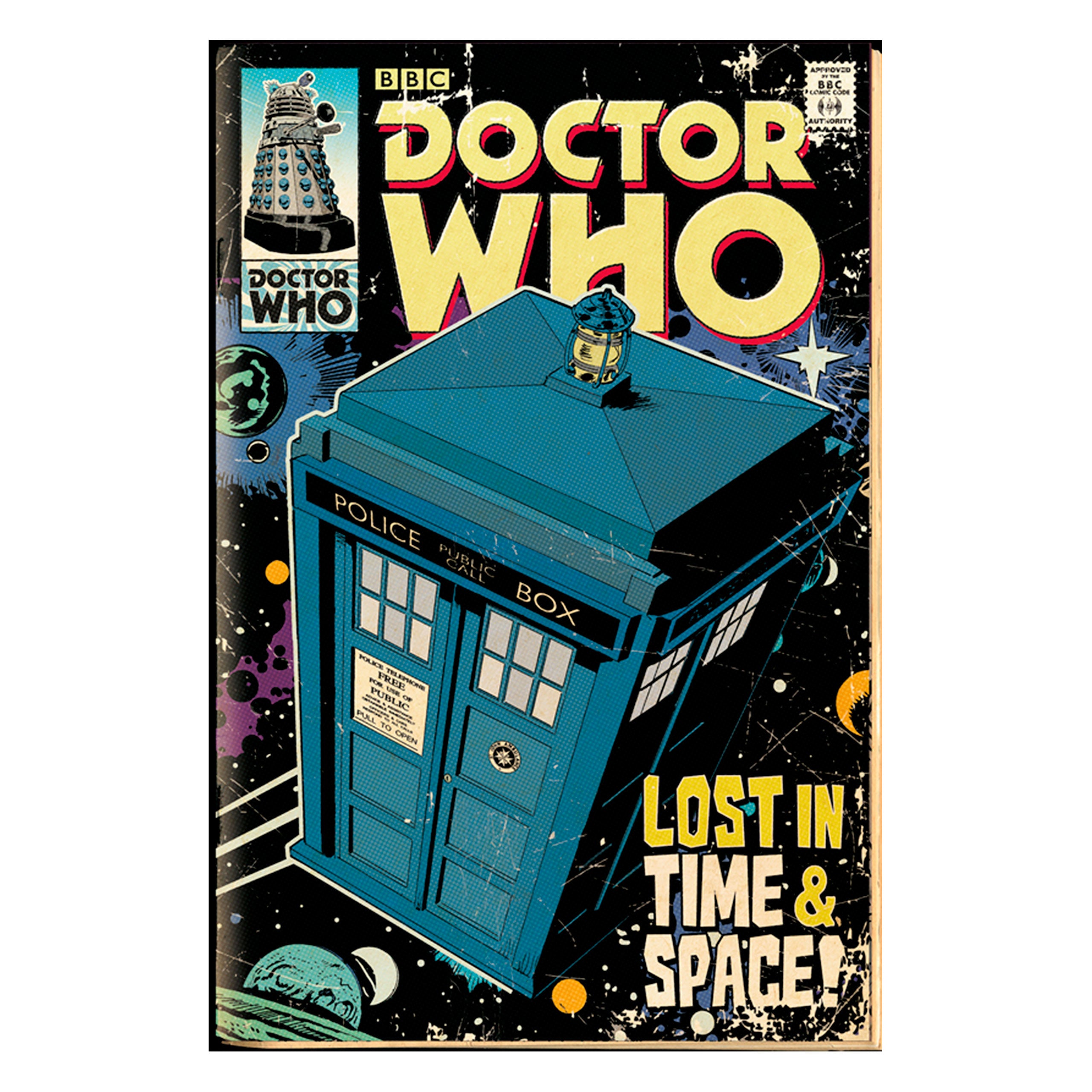 Productafbeelding Doctor Who - Tardis Comic Maxi Poster
