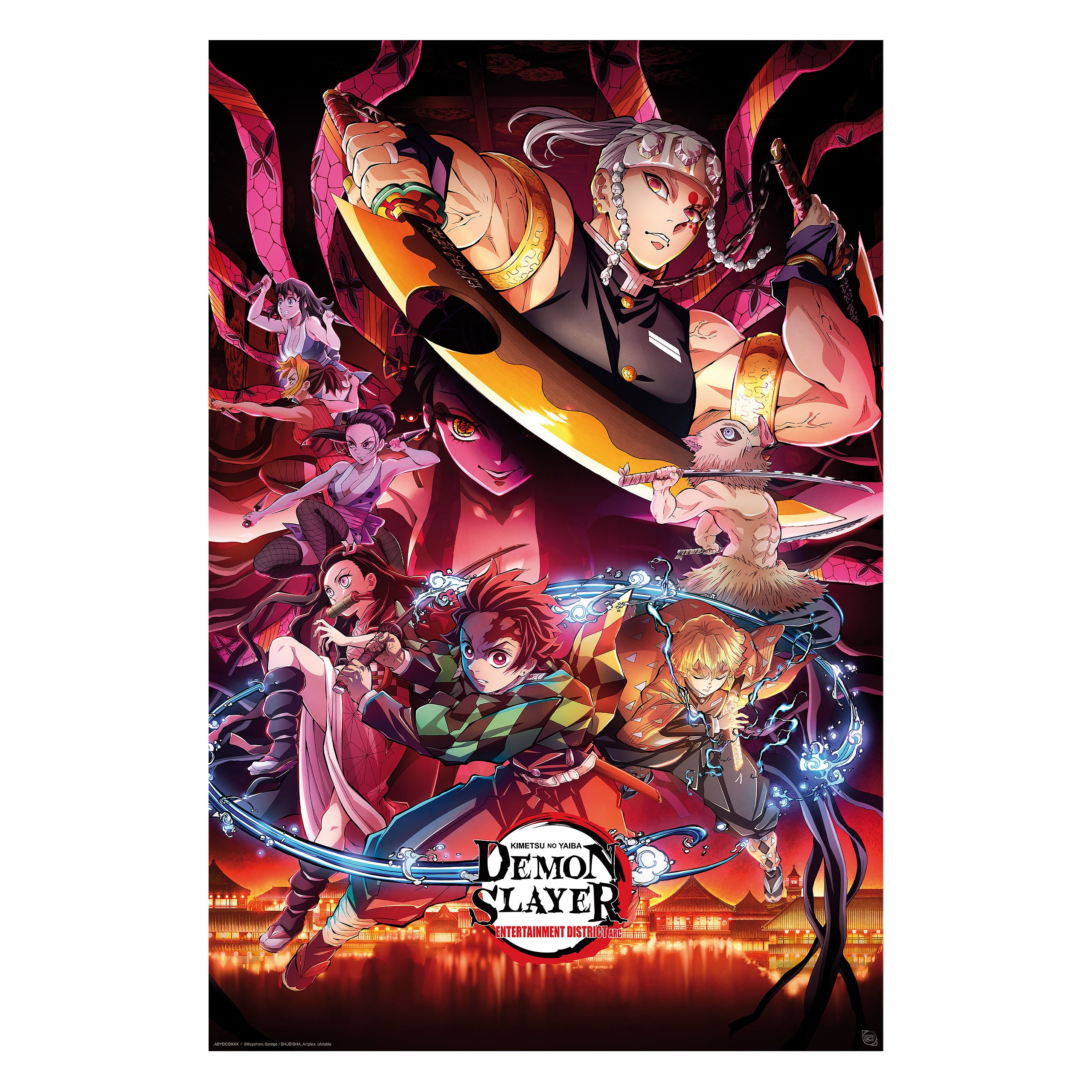 Productafbeelding Demon Slayer - Entertainment District Maxi Poster