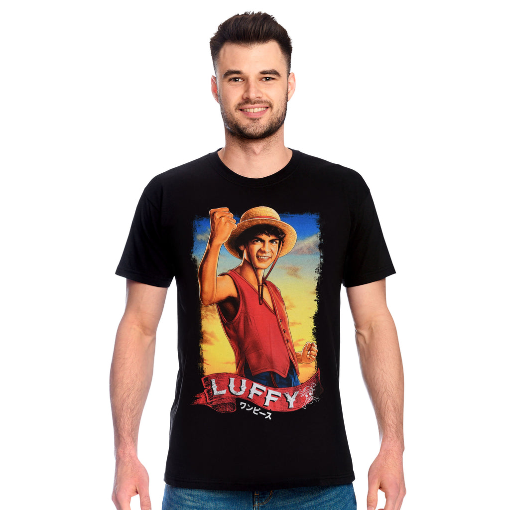 Productafbeelding Luffy T-shirt zwart - One Piece