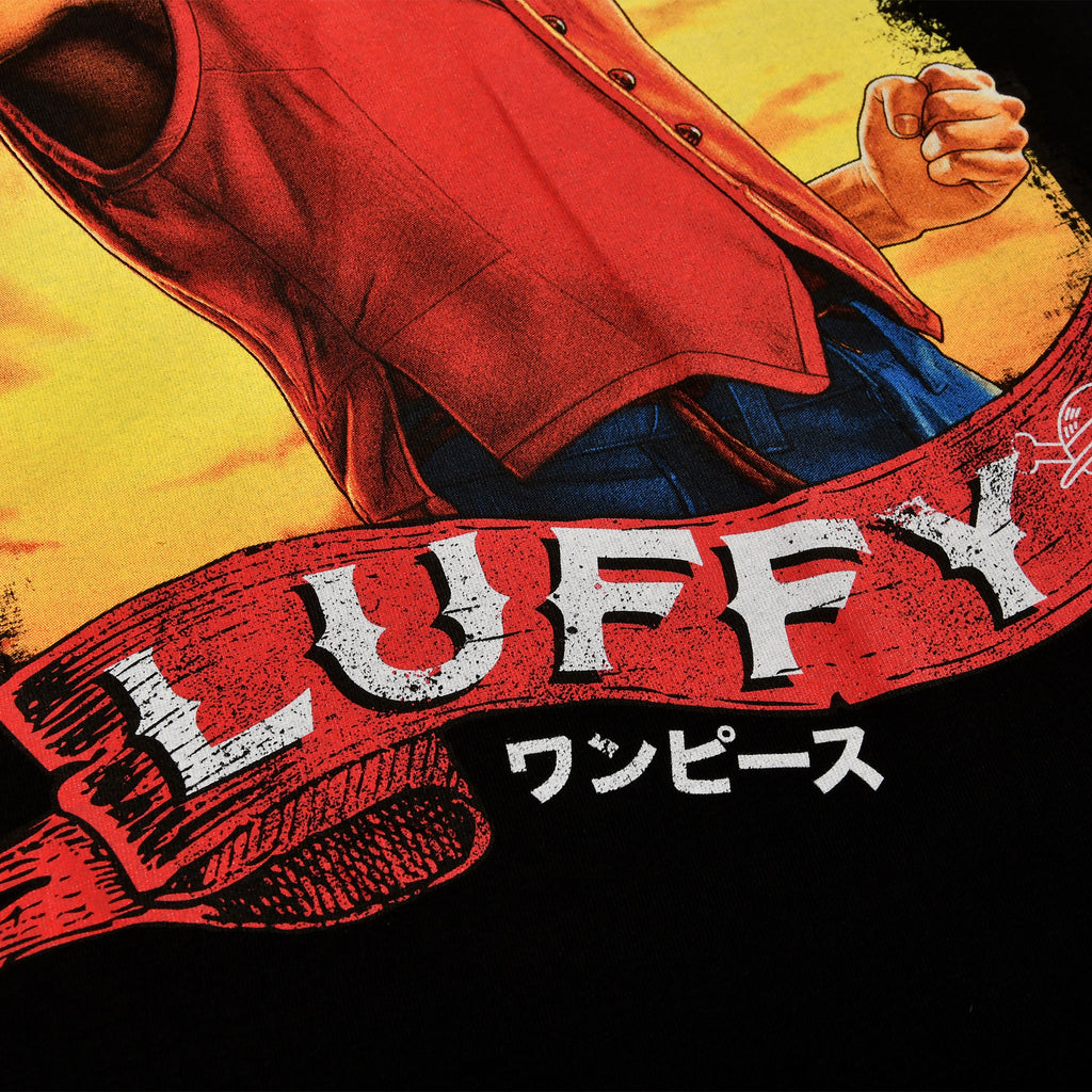 Productafbeelding Luffy T-shirt zwart - One Piece