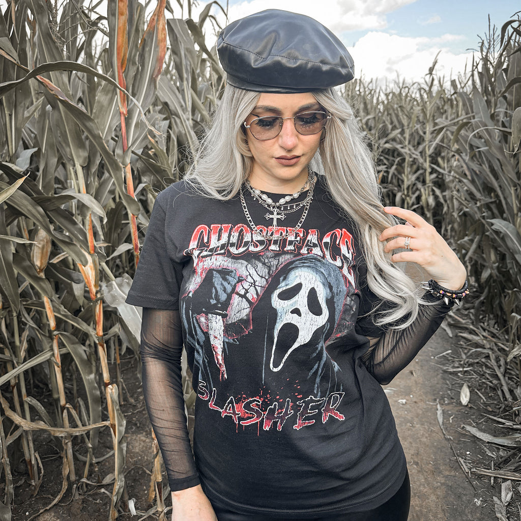 Productafbeelding Ghost Face - Slasher T-shirt zwart