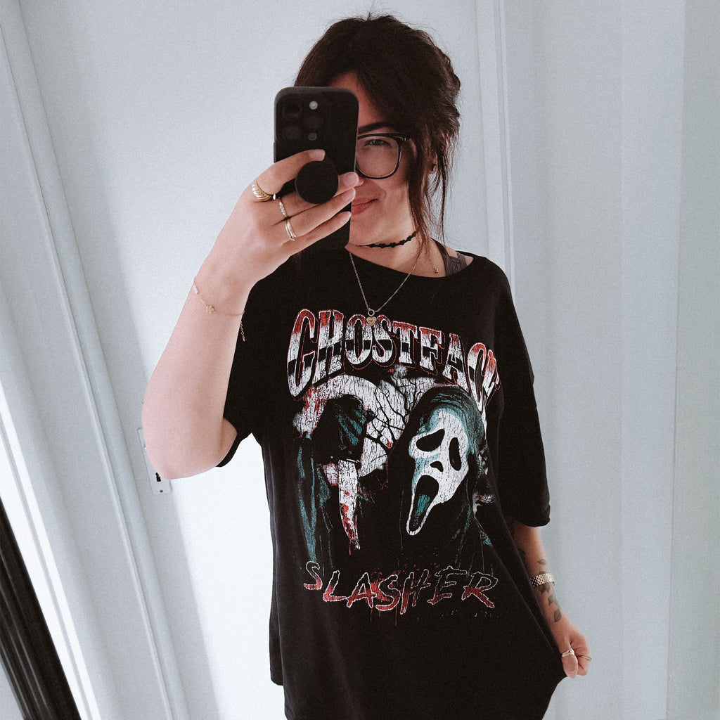 Productafbeelding Ghost Face - Slasher T-shirt zwart