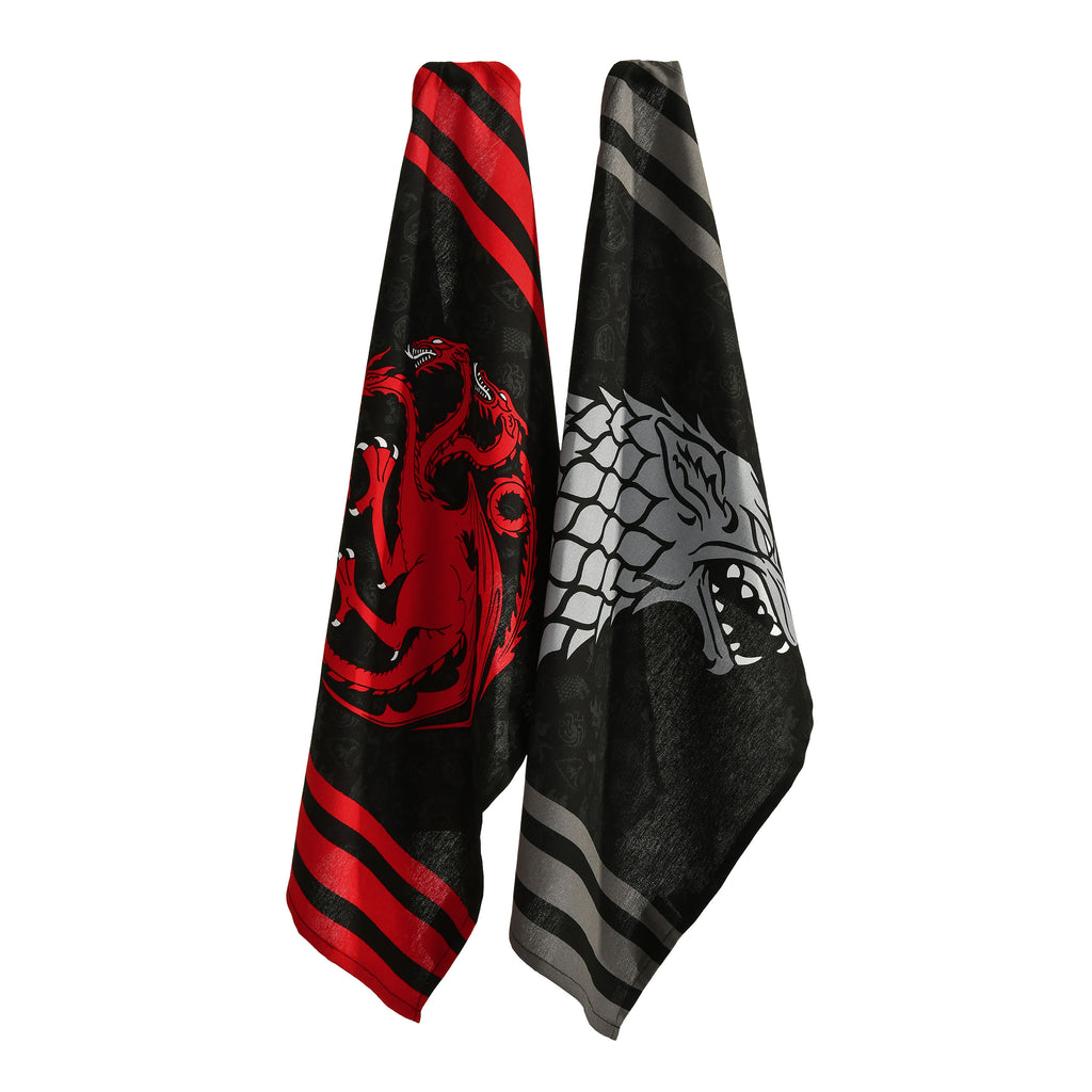 Productafbeelding Stark en Targaryen Theedoeken Set - Game of Thrones