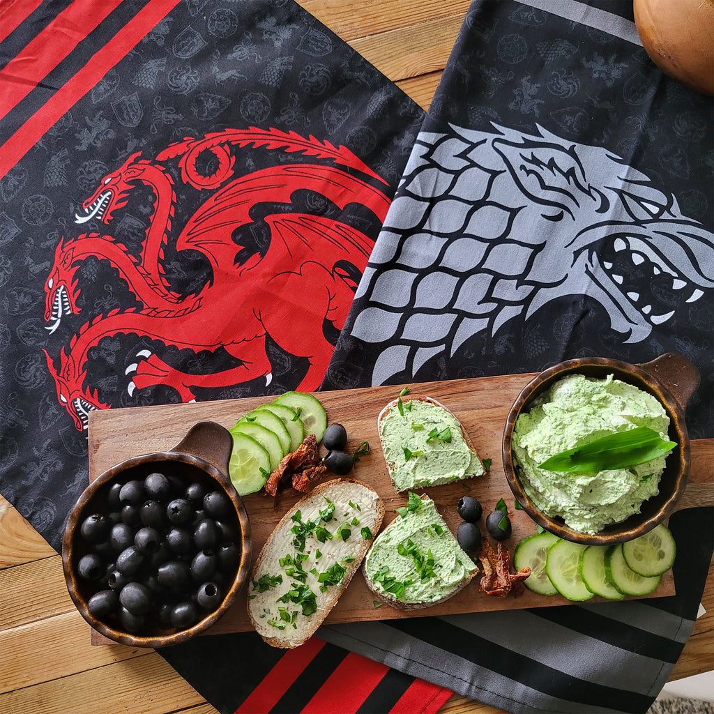 Productafbeelding Stark en Targaryen Theedoeken Set - Game of Thrones