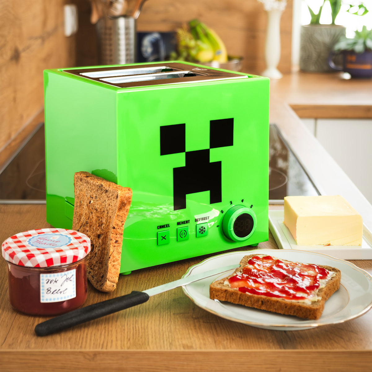 Productafbeelding Minecraft - Creeper-broodrooster