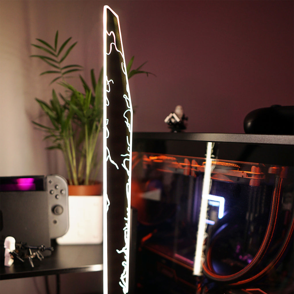Productafbeelding Mandalorian Darksaber Lichtzwaard Tafellamp - Star Wars