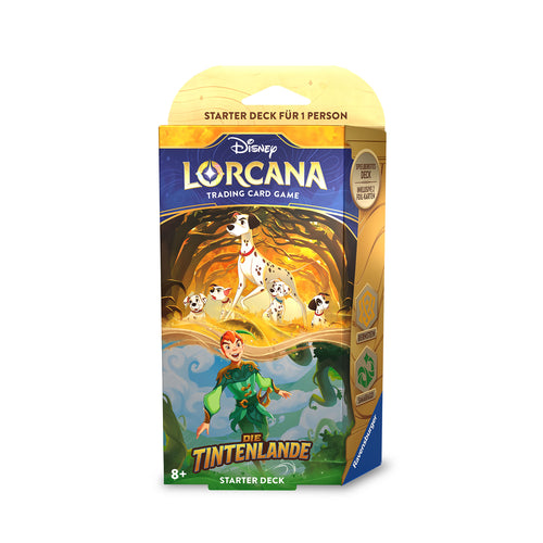 Productafbeelding Disney Lorcana Amber en Emerald Starterset - De Inktlanden Trading Card Game