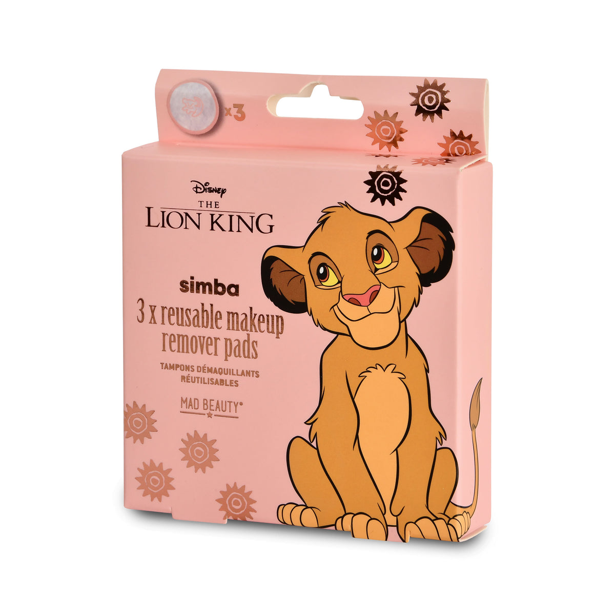 Productafbeelding De Leeuwenkoning - Simba Make-up Remover Pads