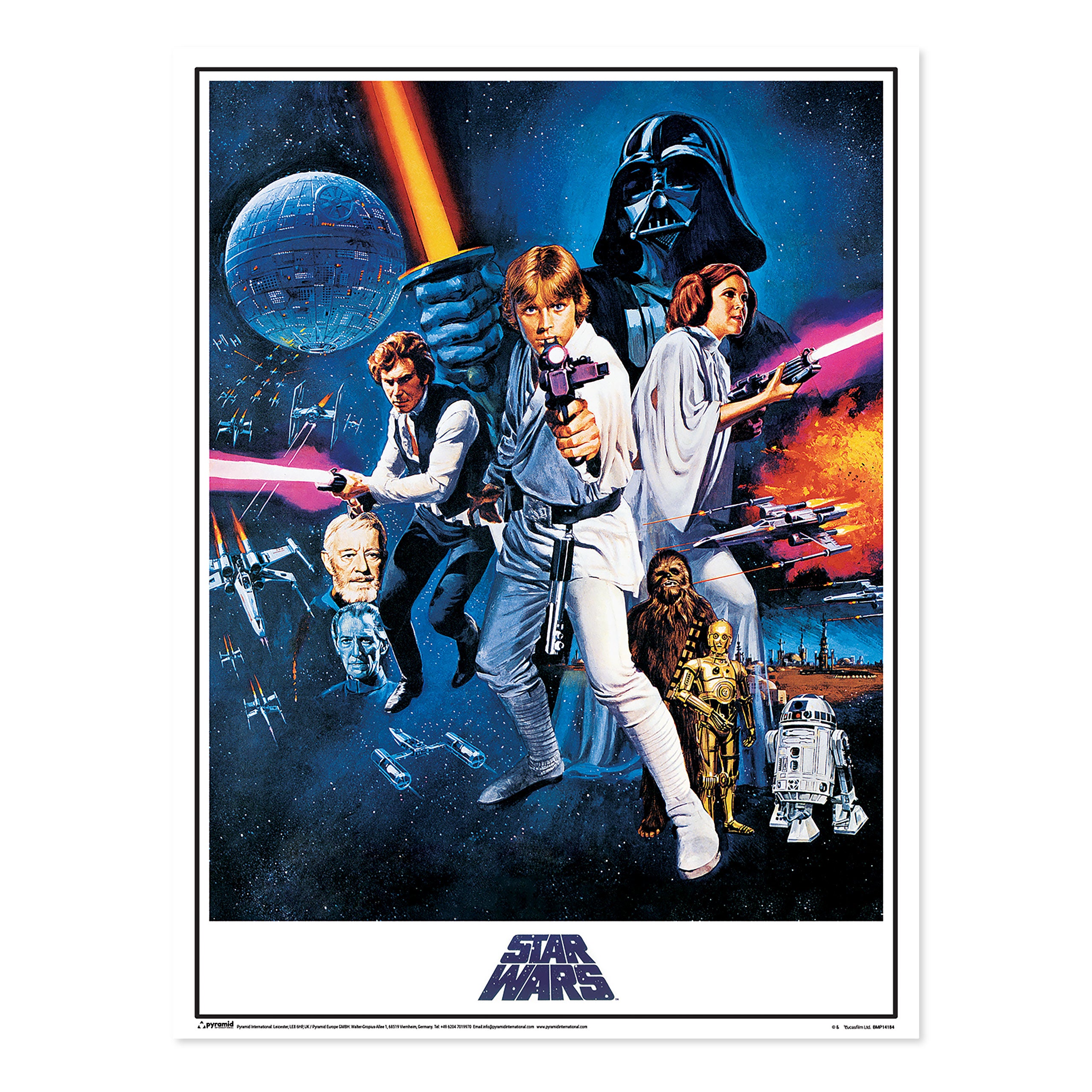 Productafbeelding Star Wars - A New Hope Metalen Poster