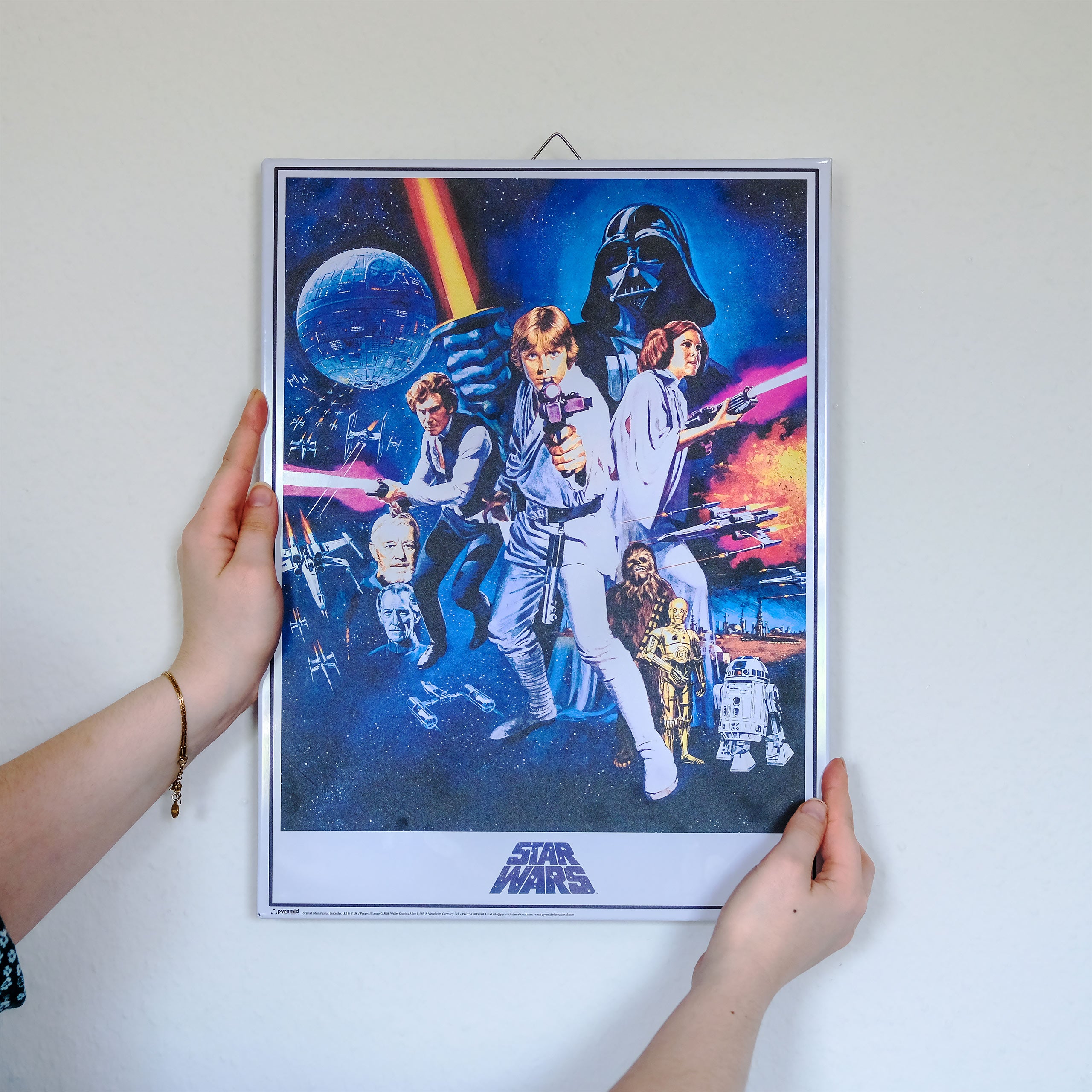 Productafbeelding Star Wars - A New Hope Metalen Poster