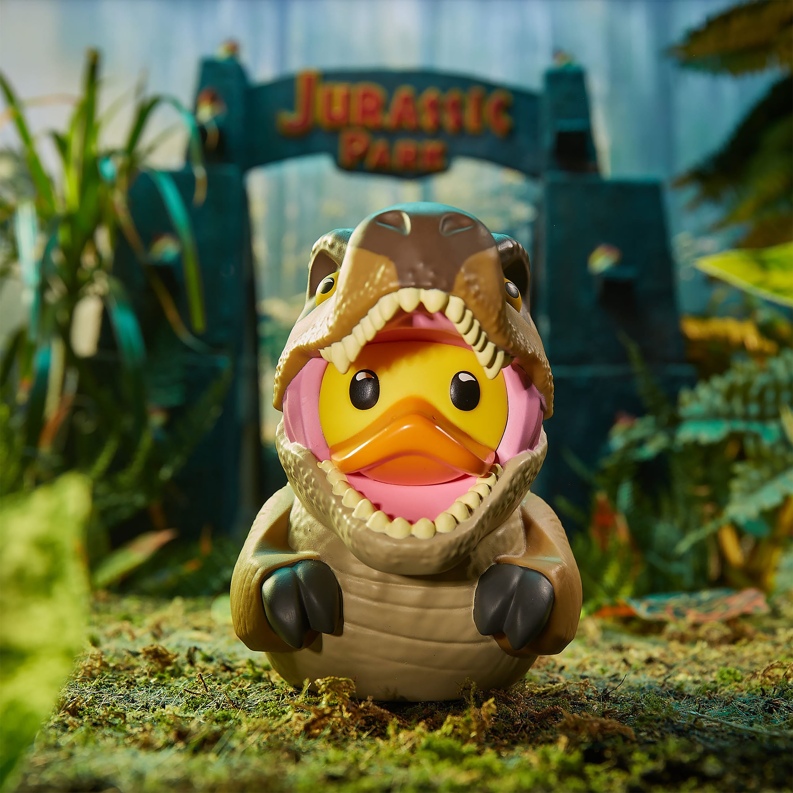 Productafbeelding Jurassic Park - T-Rex TUBBZ decoratieve eend