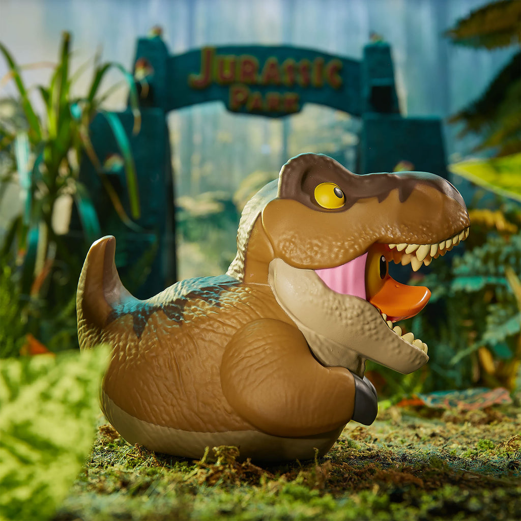 Productafbeelding Jurassic Park - T-Rex TUBBZ decoratieve eend